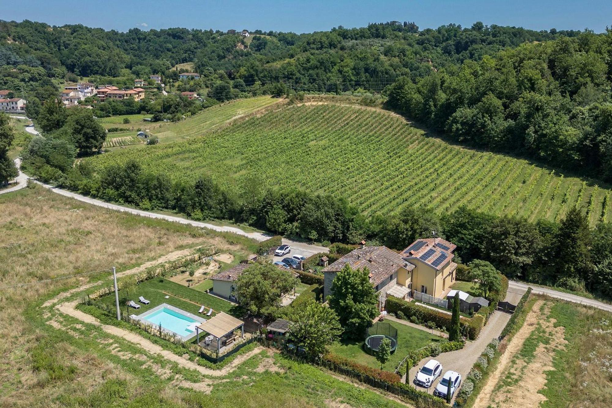 Il Fienile Toscano Villa Montevarchi Eksteriør bilde