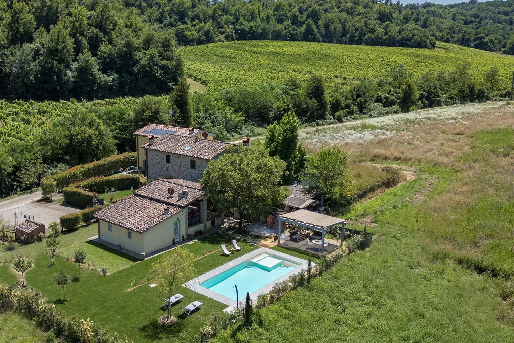 Il Fienile Toscano Villa Montevarchi Eksteriør bilde